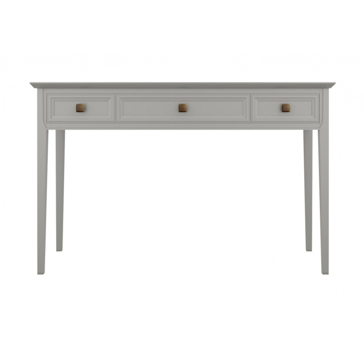 Консоль Tesoro Grey, 3 ящика, 128х48х80 см, цвет: серый (T903GR)T903GR