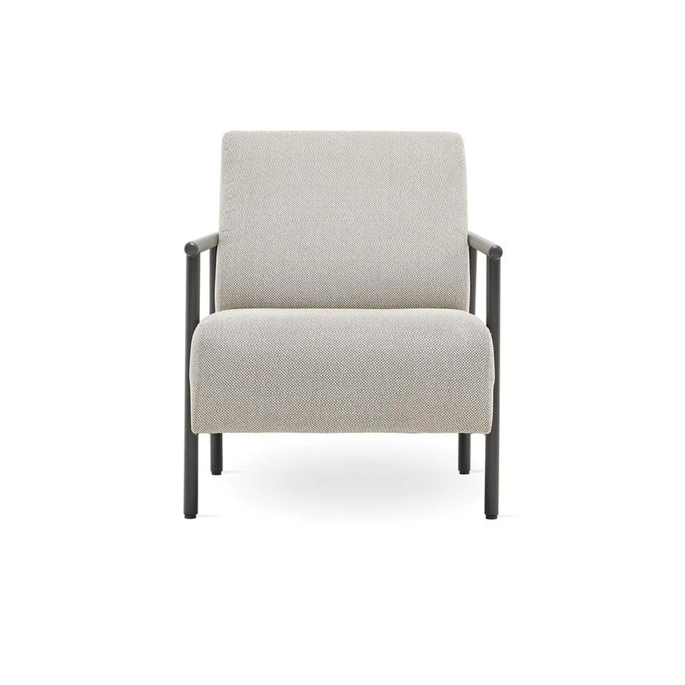 Кресло Enza Home Berta, бежевый, размер 70х86х88 см Кресло Enza Home Berta, бежевый, размер 70х86х88 см