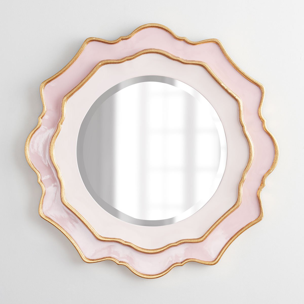 Зеркало в раме Louvrehome "Дороти" Pink, размер 79х79х3 (LH2282pink)LH2282pink