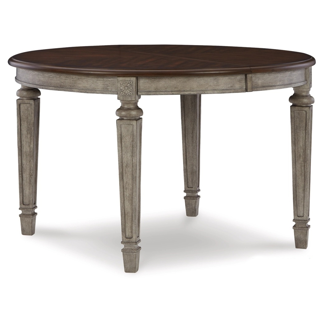 Стол обеденный Ashley ApHome Lodenbay B751-35, раскладной, размер 122/183x122x77 см