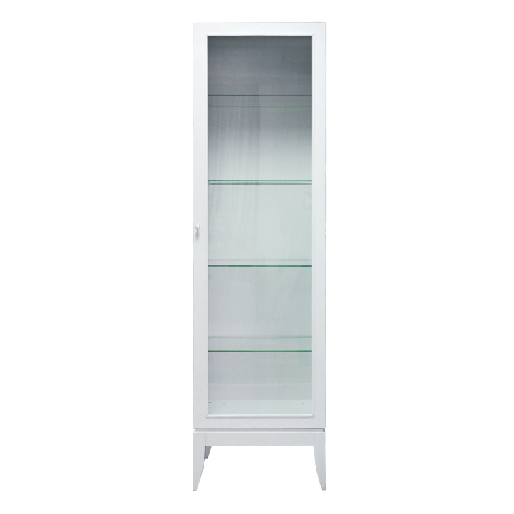 Витрина Молодечномебель Орта, 58x54x207 см, цвет: айвори + БП (ММ-389-01С/01)ММ-389-01С/01