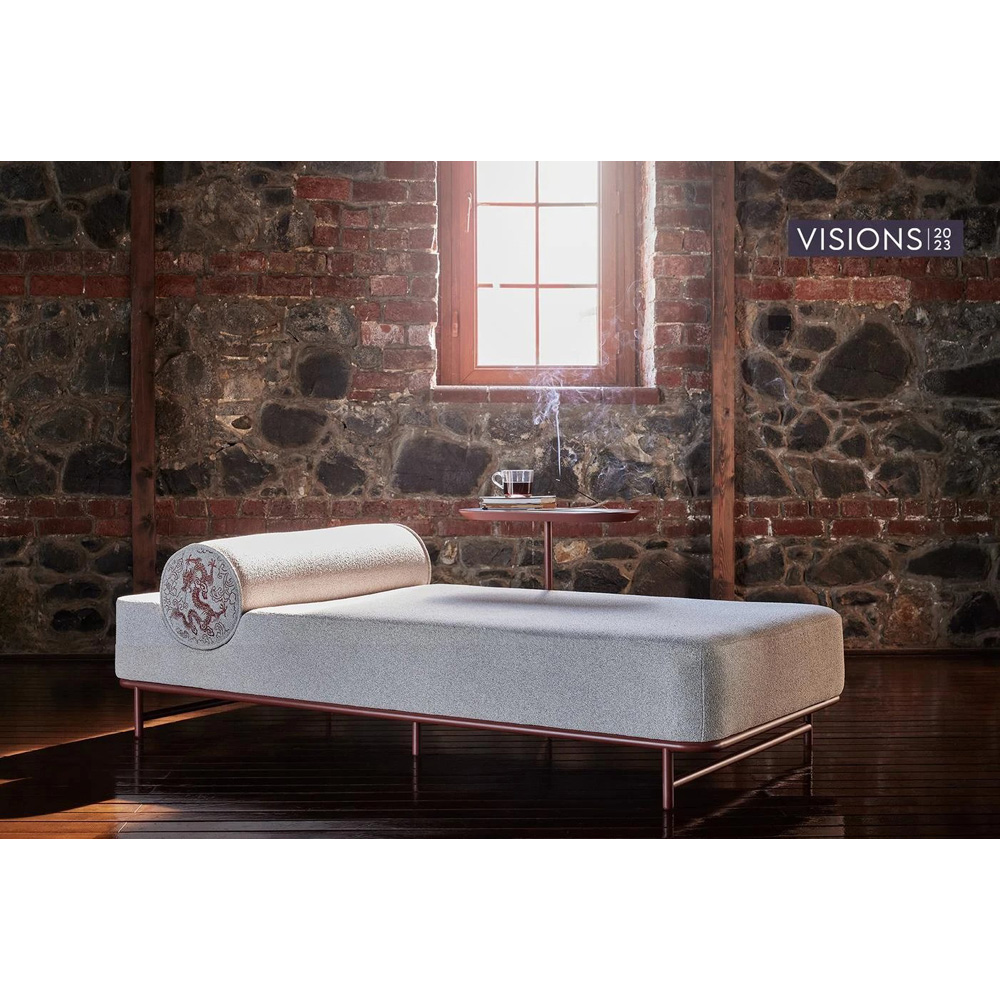 Кушетка Enza Home Bloom, цвет серый, размер 91х191х58 см1614114404925 Кушетка Enza Home Bloom, цвет серый, размер 91х191х58 см1614114404925