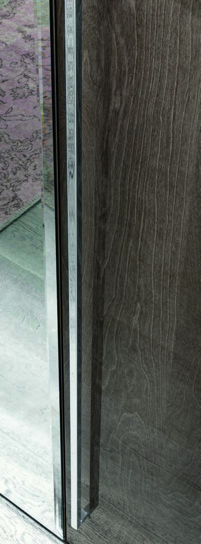 Шкаф платяной Ambra, 5-ти дверный, без зеркал, цвет: янтарная береза, 232x61x228 см (148AR5.03AV)148AR5.03AV