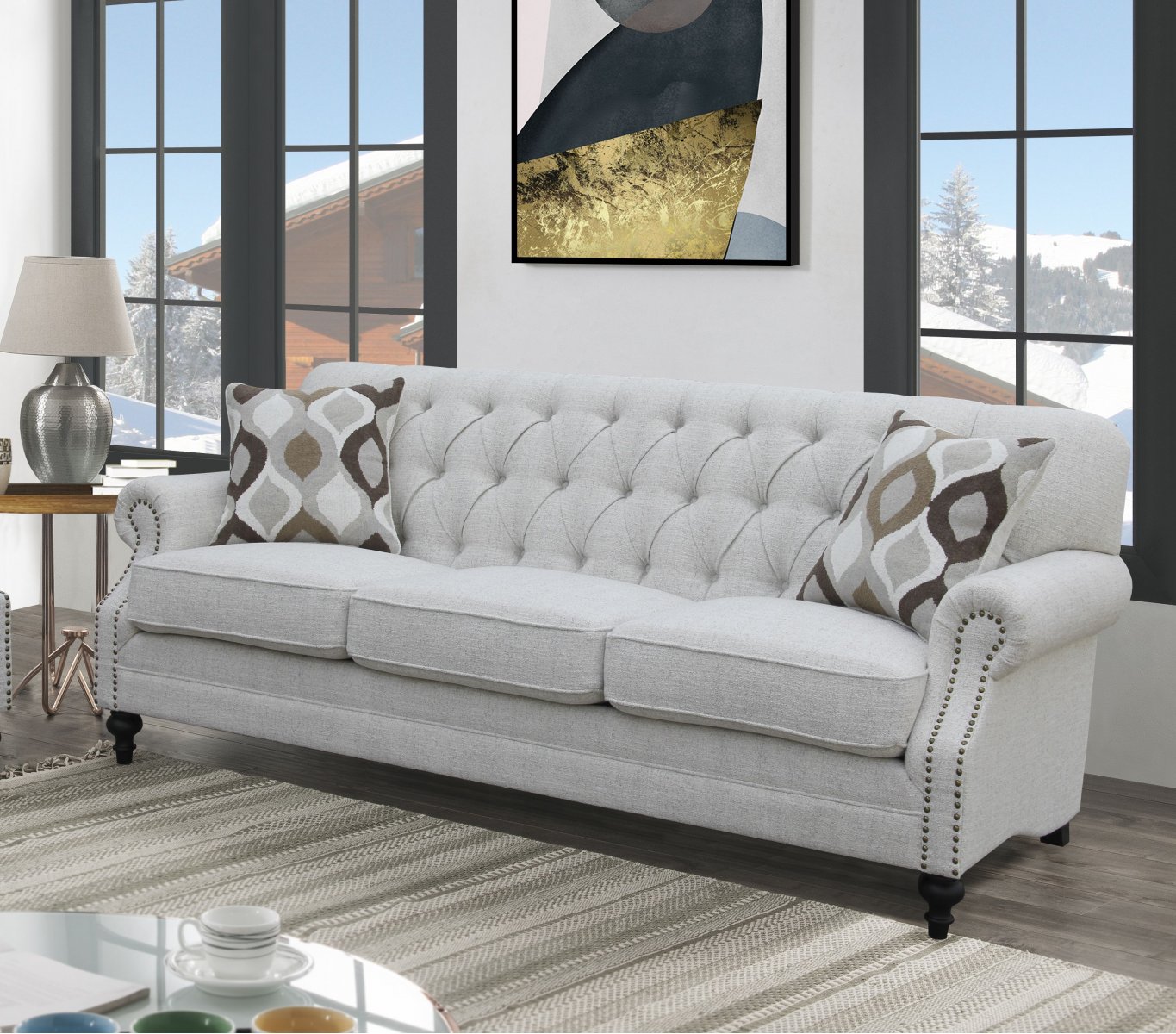 Диван 3х местный Ashley ApHome ARGON HS-533-30, размер 226x117x102 (0020303614)0020303614