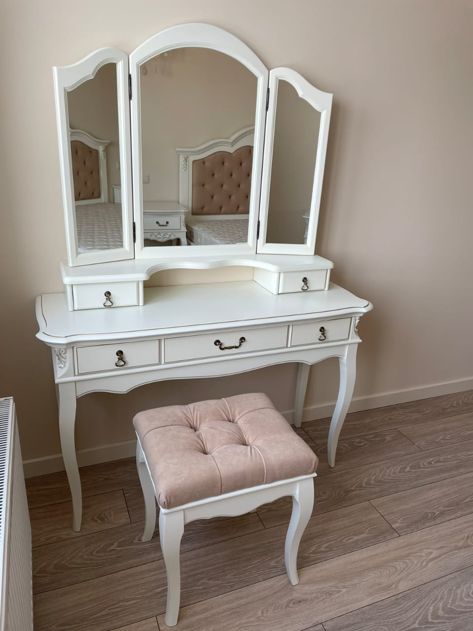 Пуф Aletan Provence, цвет: синий 46,5х38х52 см (B107IN)B107IN Пуф Aletan Provence, цвет: синий 46,5х38х52 см (B107IN)B107IN