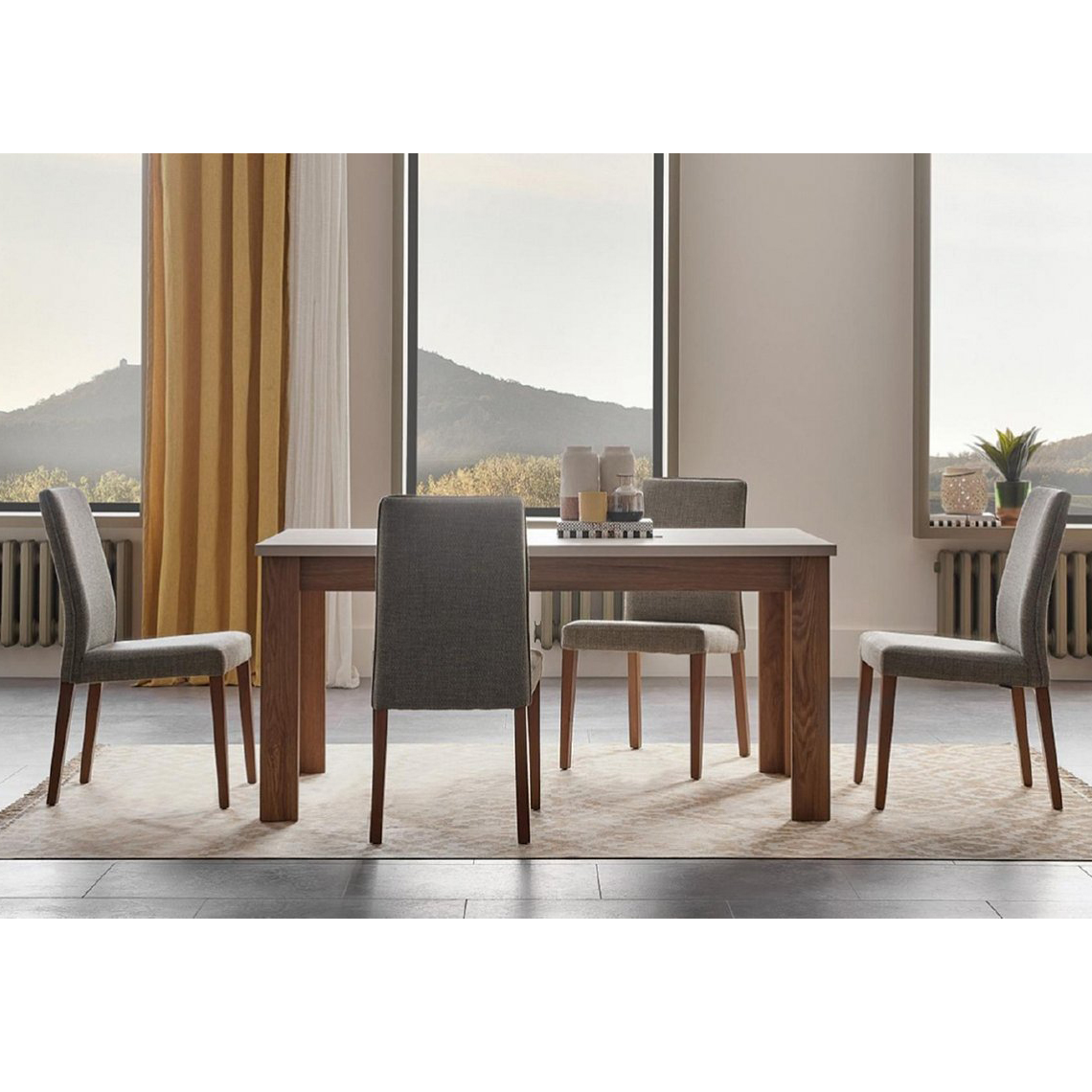 Стол обеденный Enza Home Loreto, прямоугольный, раскладной, размер 160(200)х90х77 смEH57546