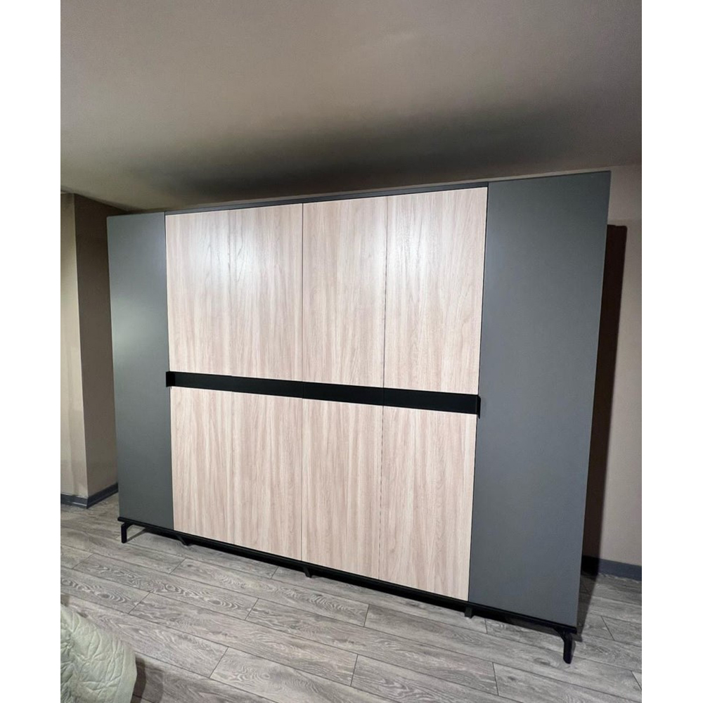 Шкаф платяной Bellona Lucida, 6-ти дверный, размер 270х60х218 см (LUCI-34)LUCI-34