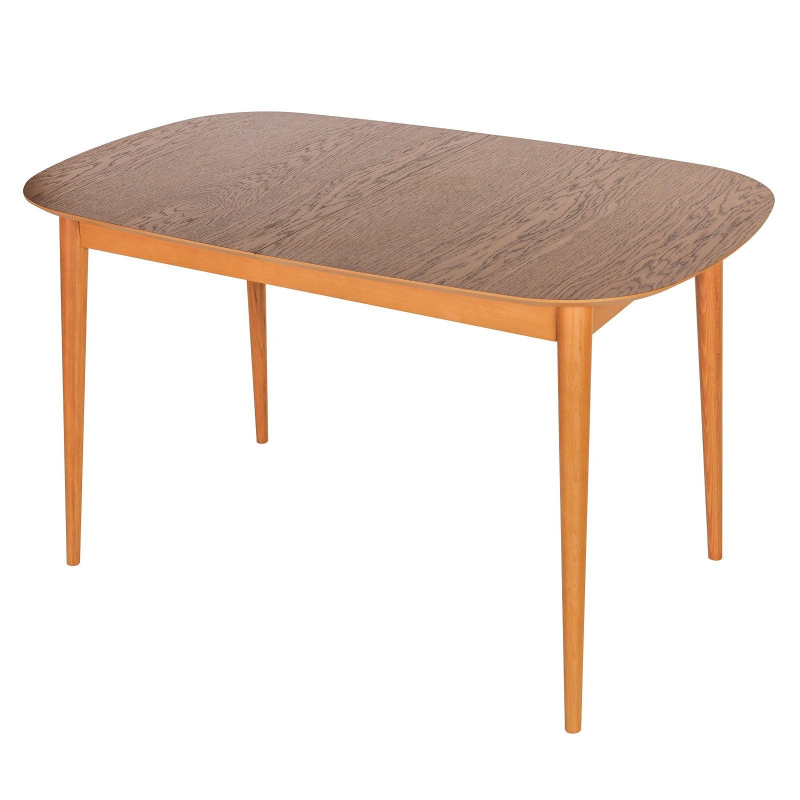 Стол обеденный Vissam Kadis, раскладной, размер 130/179х81х76 см, цвет Дуб натуральный/ патин темный орех (22010.01)22010.01