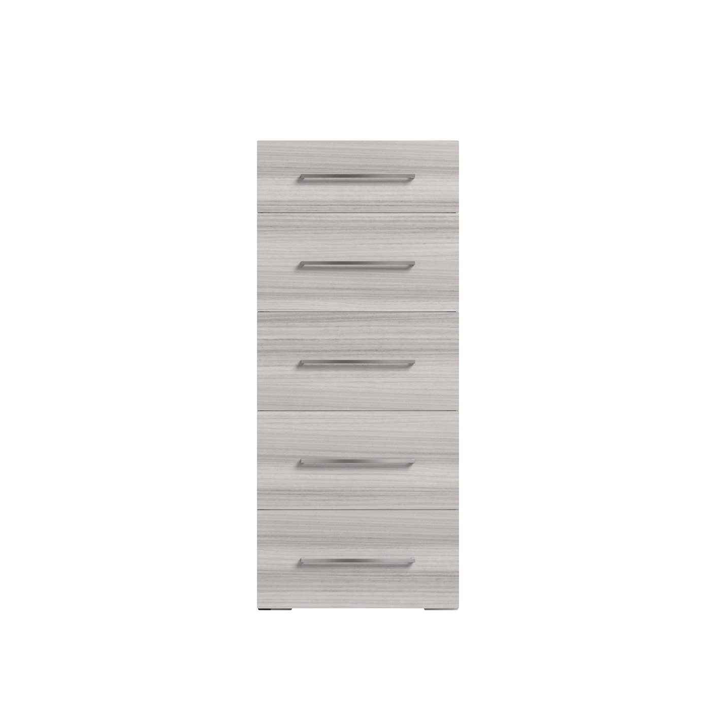 Комод высокий Status Mia, 5 ящиков, с ручками, цвет Grey, размер 59x40x137 см (MIBGRCM02M)MIBGRCM02M
