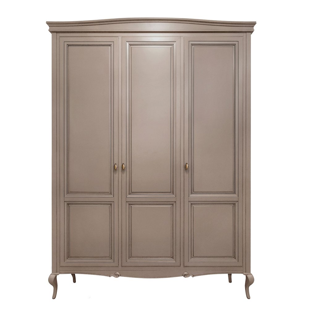 Шкаф Timber Портофино, 3х-дверный, цвет: кремовый (Т-553Д/CRSH)Т-553Д