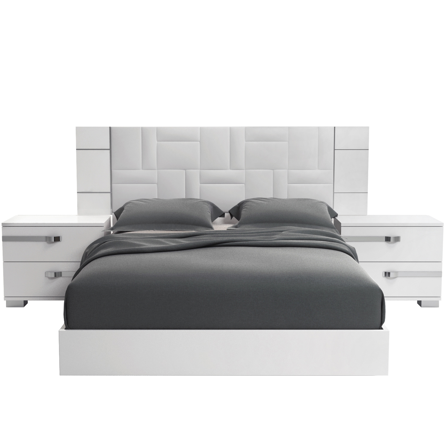 Кровать Status Dream, двуспальная, с мягким изголовьем, цвет цвет White, 180х203 см (DRBWHLT03GE) Кровать Status Dream, двуспальная, с мягким изголовьем, цвет цвет White, 180х203 см (DRBWHLT03GE)DRBWHLT03GE
