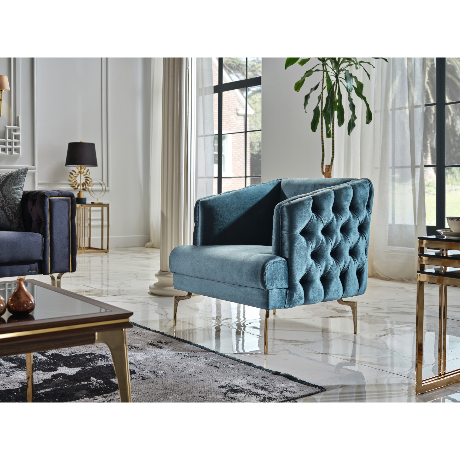 Кресло Bellona Montego, 82x84x83, цвет: 202326 голубой (MONT-04)MONT-04 Кресло Bellona Montego, 82x84x83, цвет: 202326 голубой (MONT-04)MONT-04