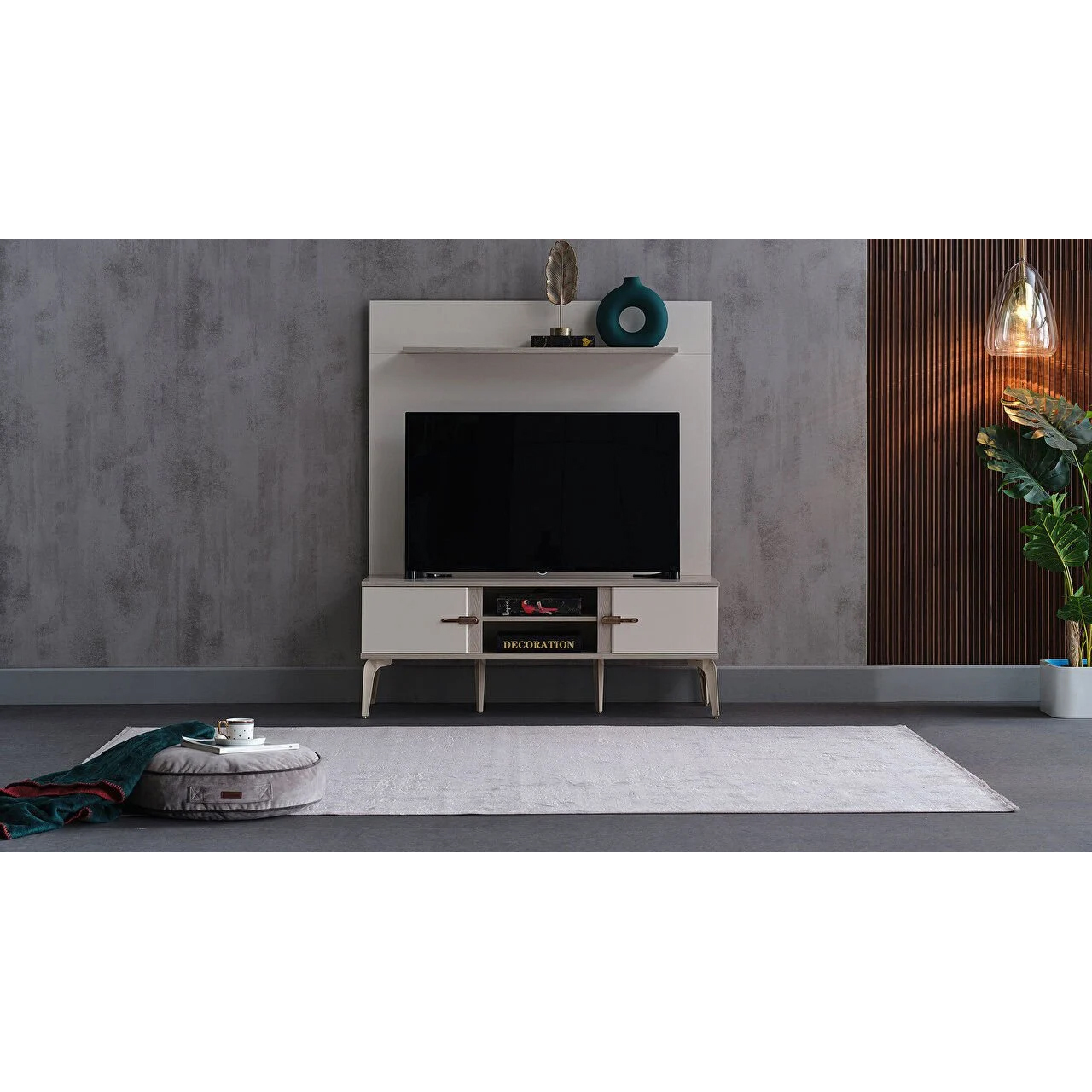 Панель для ТВ Bellona Palermo, с полкой, размер 141x27x113 см (PALR-15PP)PALR-15PP Панель для ТВ Bellona Palermo, с полкой, размер 141x27x113 см (PALR-15PP)PALR-15PP