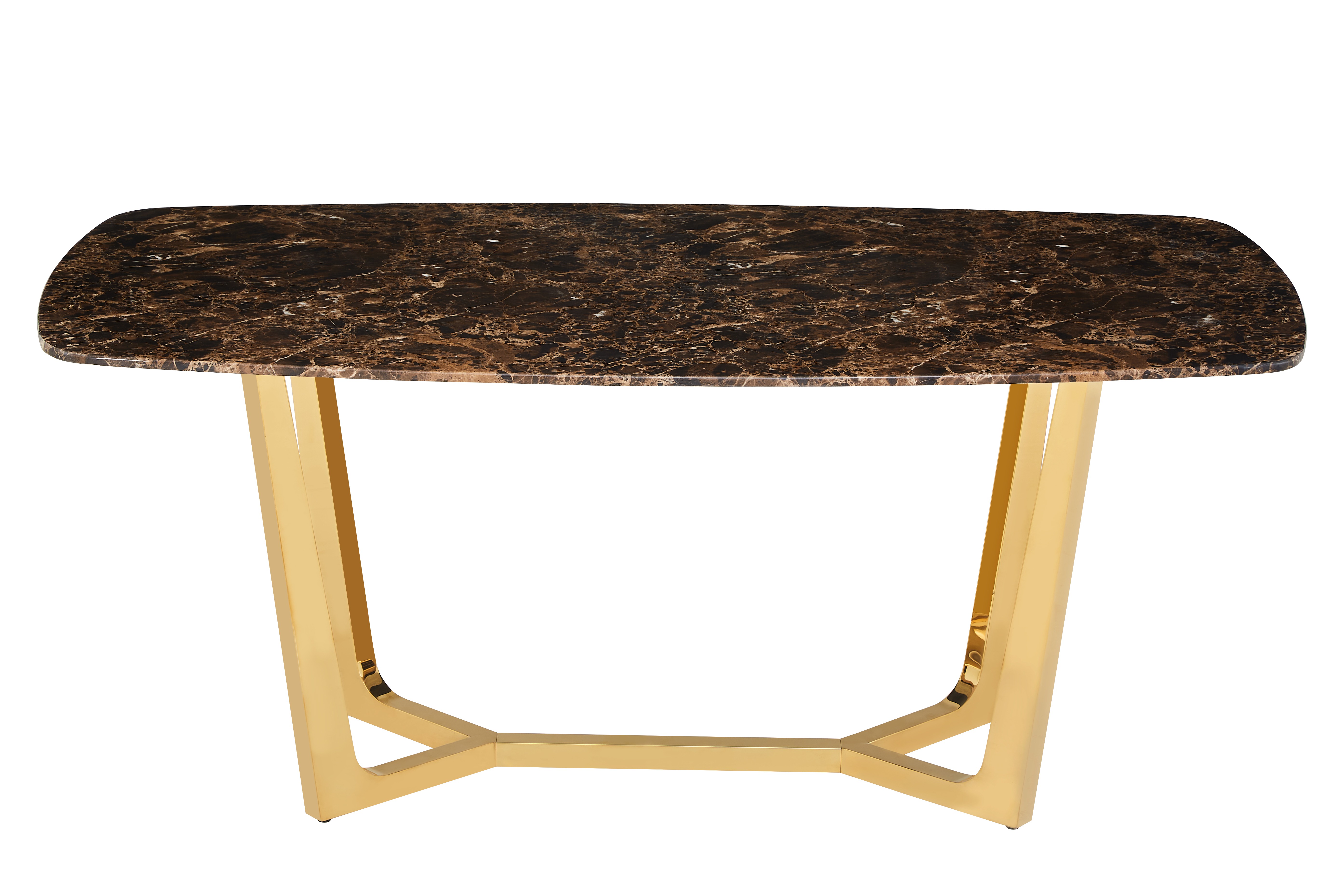 Стол обеденный IST-CASA Ланс DT-2852M.1, размер 160х90х75 см, цвет: коричневый мрамор (DT-2852M.1casa)DT-2852M.1casa Стол обеденный IST-CASA Ланс DT-2852M.1, размер 160х90х75 см, цвет: коричневый мрамор (DT-2852M.1casa)DT-2852M.1casa