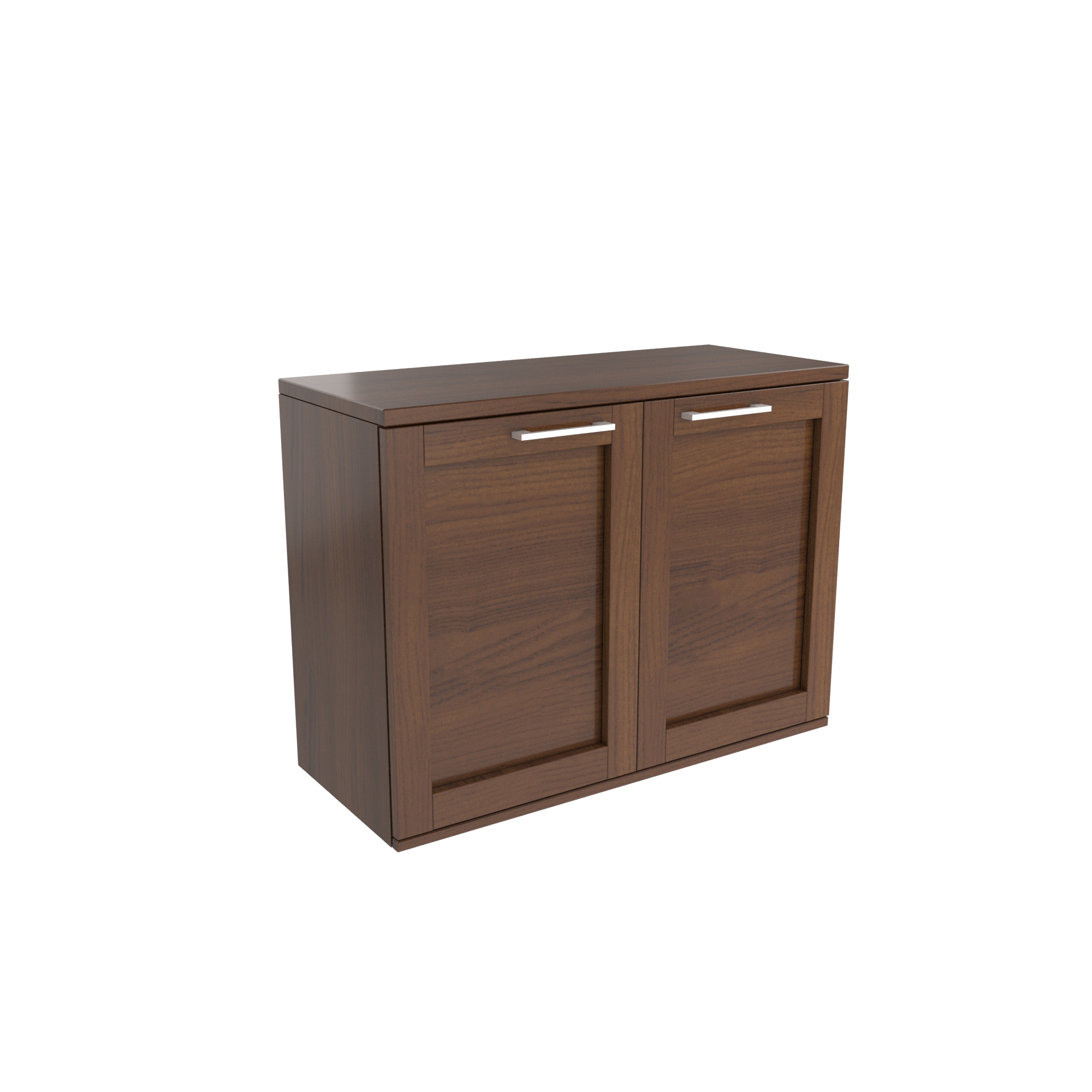 Греденция 2 двери Multi-Office Lion opex, размер 90x40x71 см, цвет: тёмный орех25400