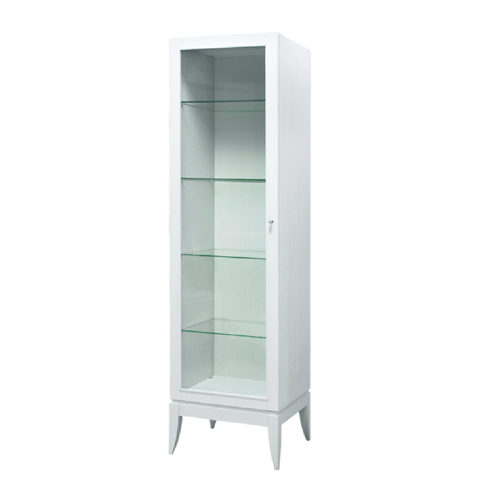 Витрина Молодечномебель Орта, 58x54x207 см, цвет: айвори + БП (ММ-389-01С)ММ-389-01С