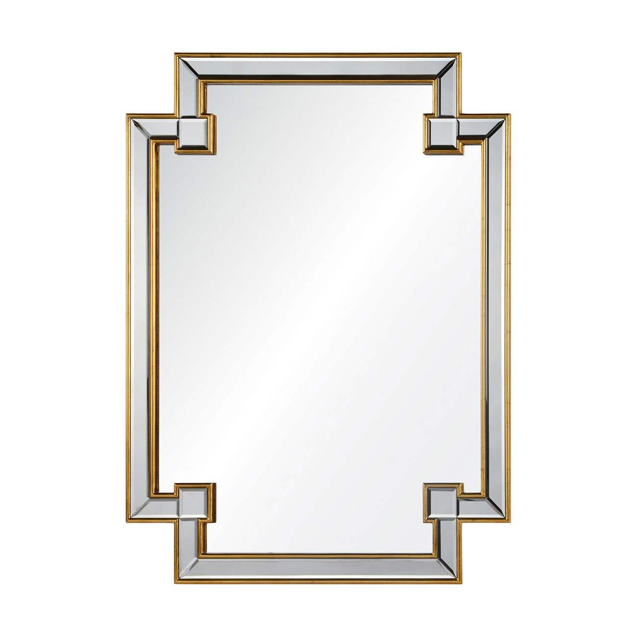 Зеркало Louvrehome"Честер" Gold, размер 75х100х2 (LHVM51)LHVM51