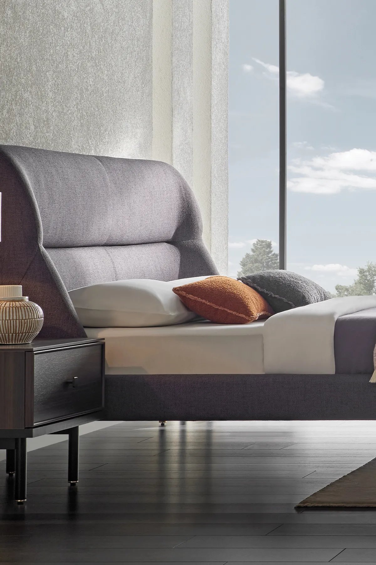Кровать Enza Home Parma, двуспальная, 160х200 см55551008000001+55552008610001 Кровать Enza Home Parma, двуспальная, 160х200 см55551008000001+55552008610001