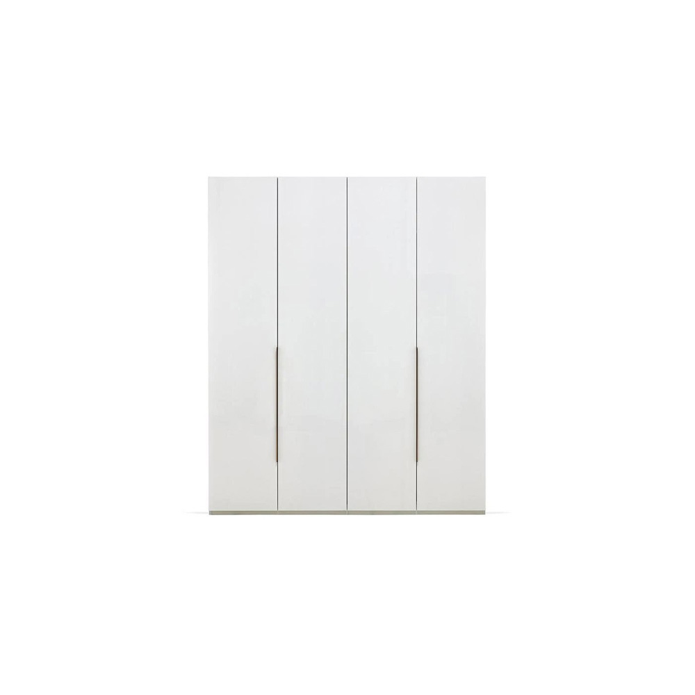Шкаф белый Enza Home Legato, 4-дверный, размер 181x6x222 см55555000000991 Шкаф белый Enza Home Legato, 4-дверный, размер 181x6x222 см55555000000991