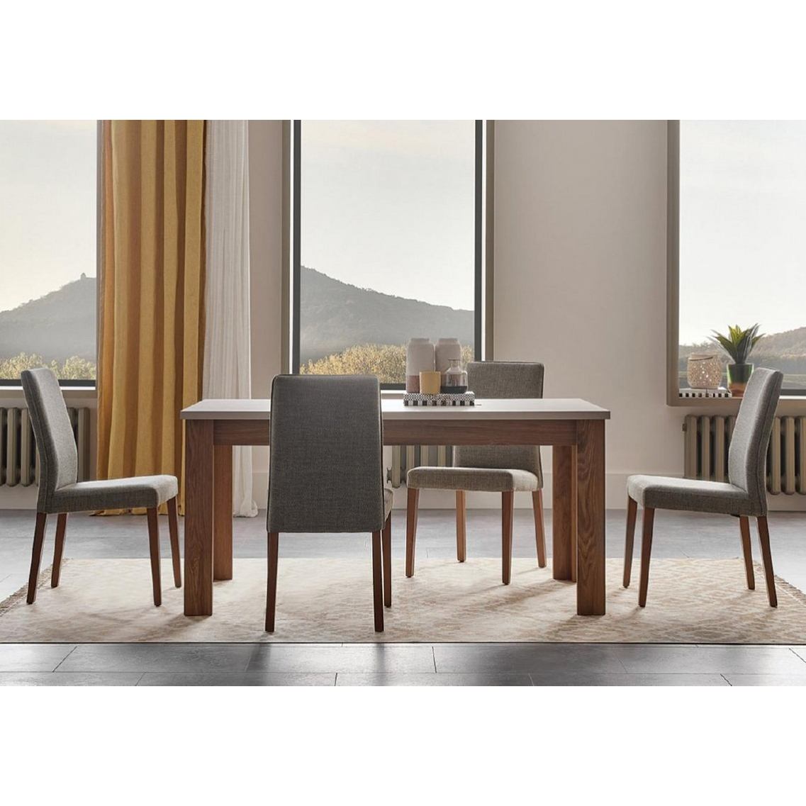 Стол обеденный Enza Home Loreto, прямоугольный, размер 160х90х76 смEH57545