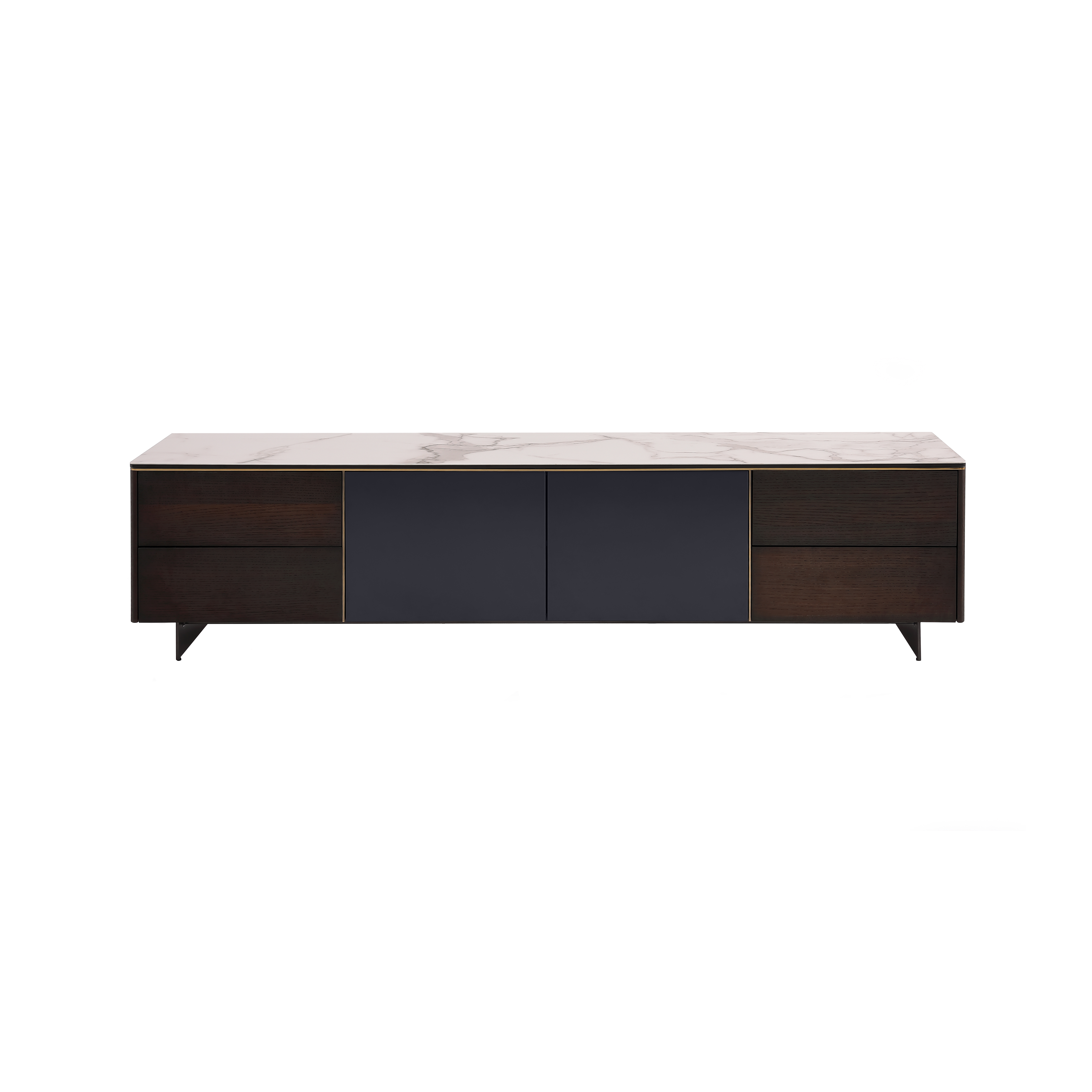 Тумба под ТВ APHome Alister BRV2111-3 1.6 М , размер 160x45x48 см, цвет: венге (0071660592)0071660592