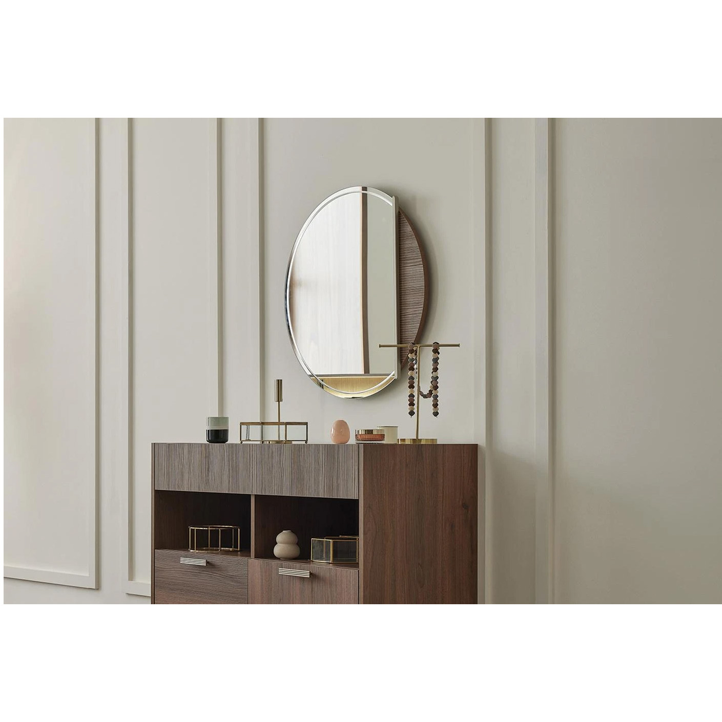 Зеркало для комода Enza Home Pavia, размер 70х70 см55555000002115 Зеркало для комода Enza Home Pavia, размер 70х70 см55555000002115