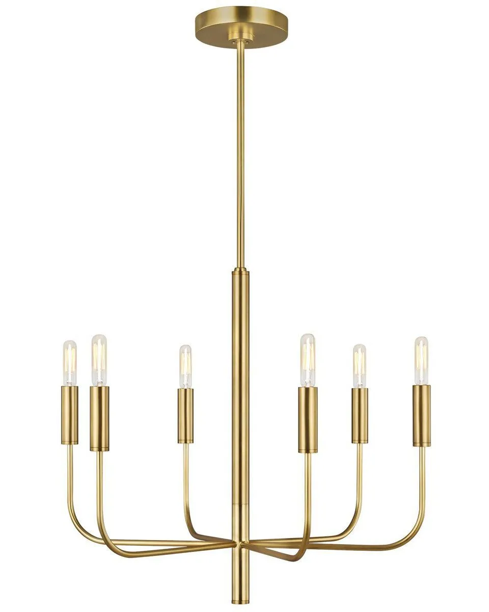 Люстра Louvrehome "Уорвик" gold, размер 59х59х60(124) см, цвет: латунь (JJ10541-6DA)JJ10541-6DA