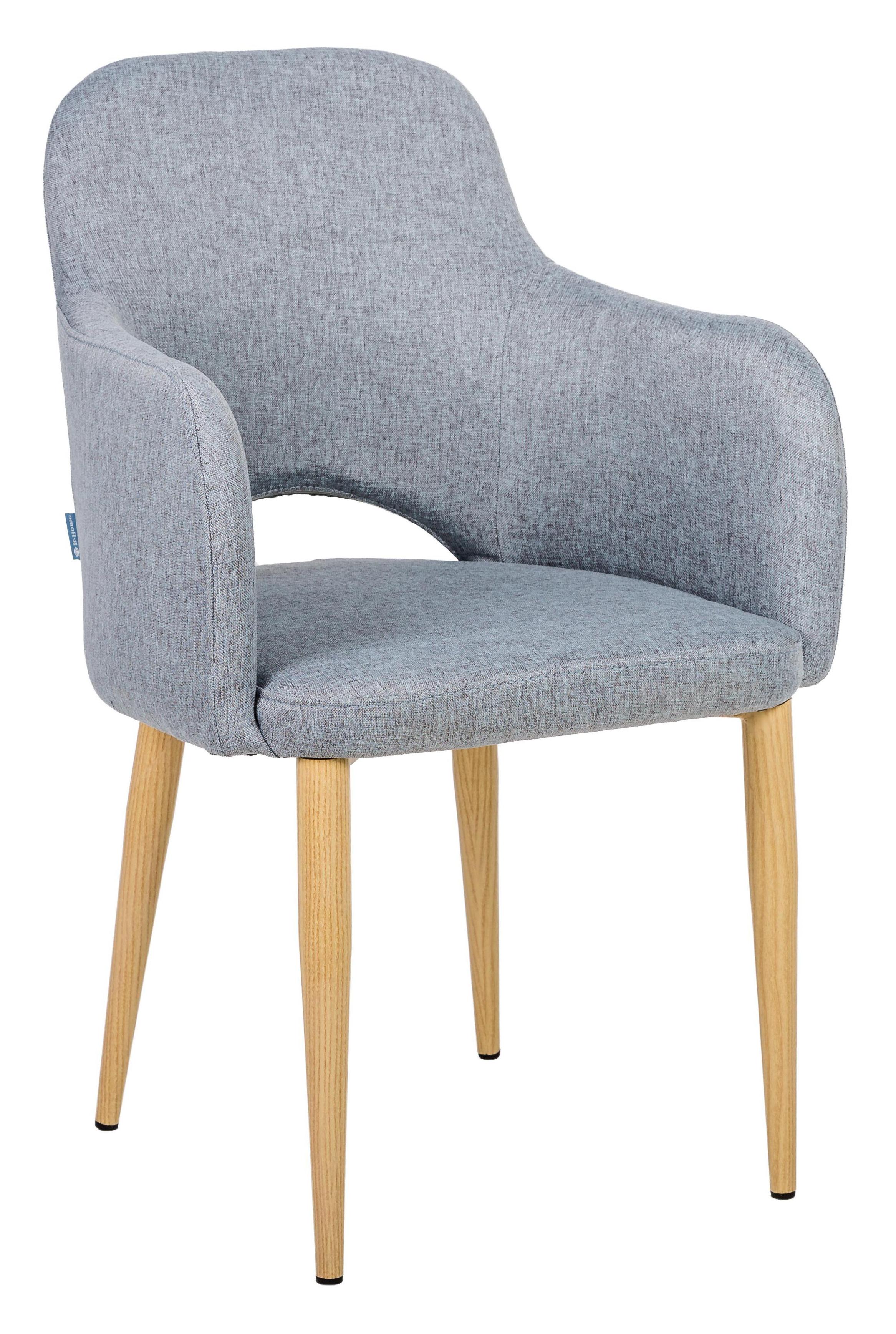 Кресло R-Home Ledger, Сканди, размер 56.5x60.5x87.5 см, цвет: Грей Ндуб(41012440_ГрейНДуб)41012440_ГрейНДуб