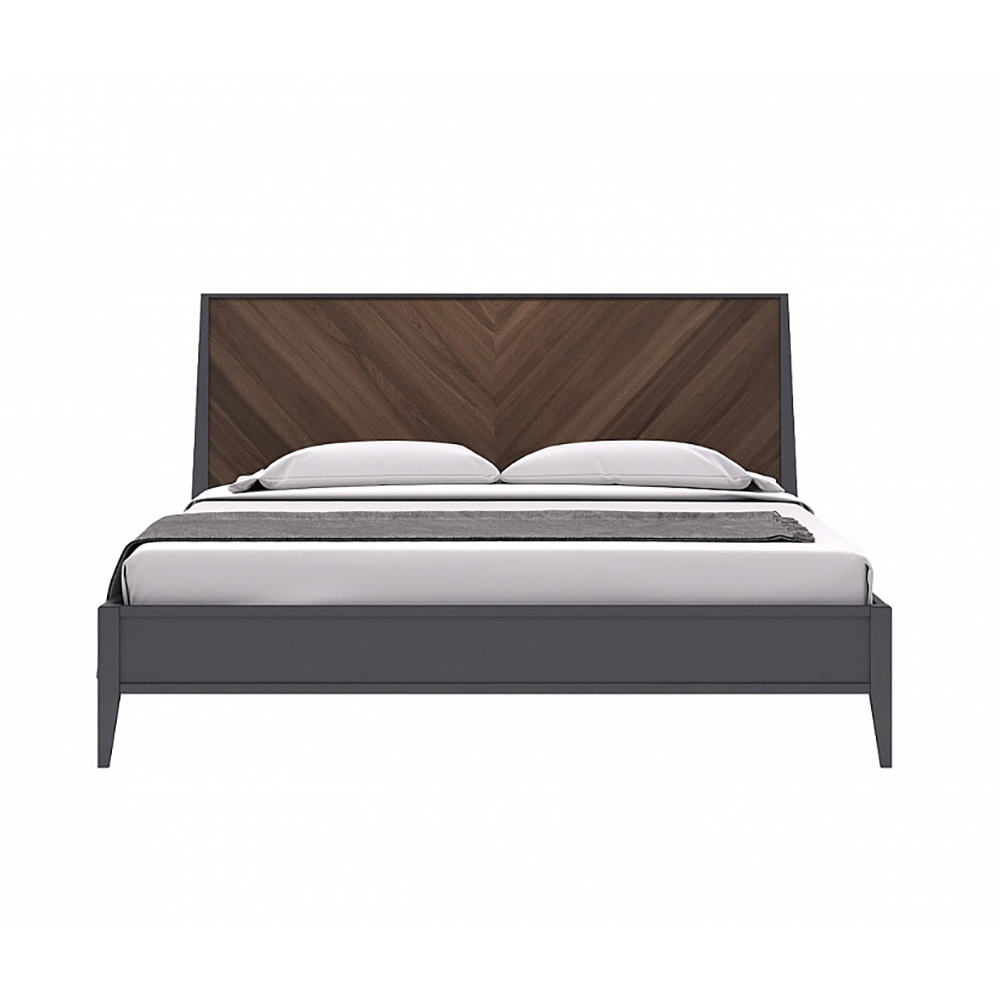 Кровать Timber Тоскана, 180х200 см, цвет Мокко/Орех американский (Т-980/NA/M)Т-980/NA/M
