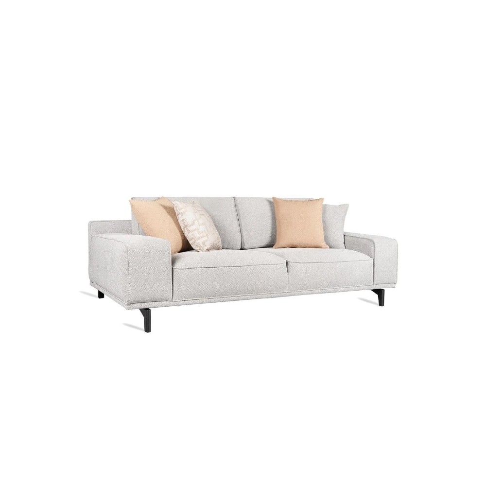 Диван Enza Home Viera, 2.5 местный, цвет серый, размер 230х100х84 см Диван Enza Home Viera, 2.5 местный, цвет серый, размер 230х100х84 см
