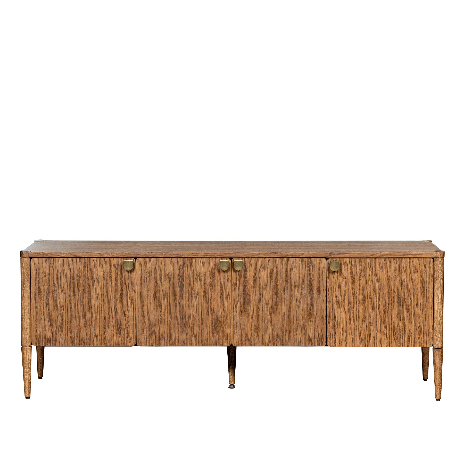 Тумба ТВ Vissam Gven, 4 двери, размер 180х40х62 см, цвет Глейс американский орех (26023.01 )26023.01