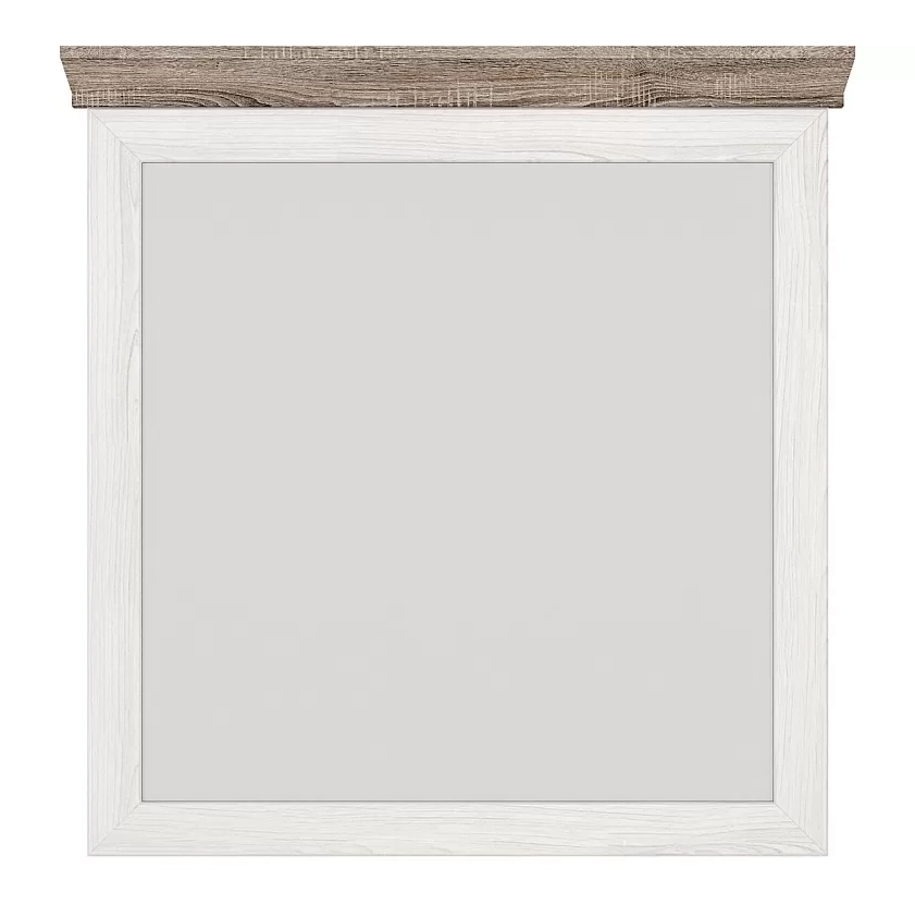 Зеркало БРВ Марсель (Marselle), цвет ясень снежный/дуб сонома темный, 98х5х100 см (LUS/98)LUS/98