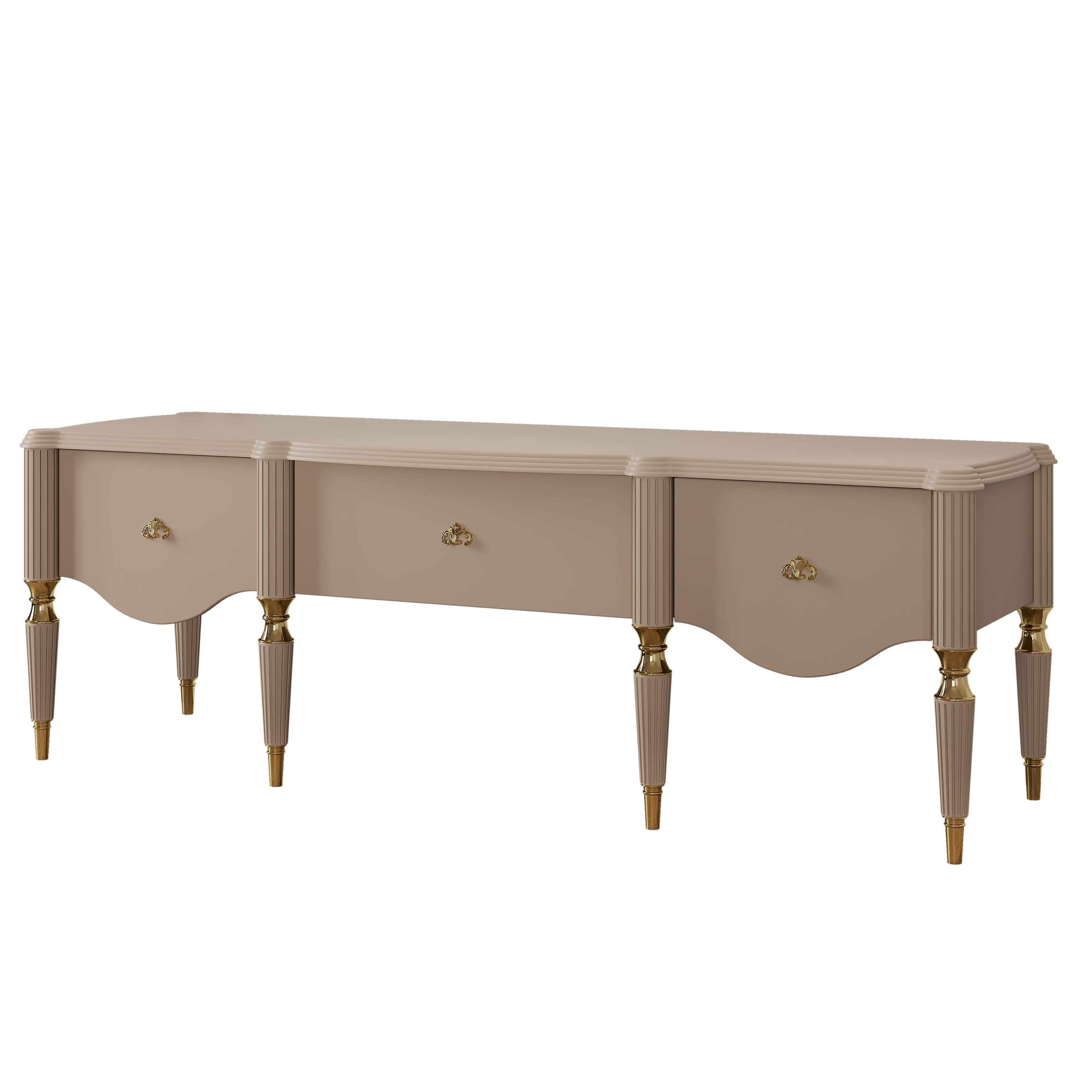 Тумба ТВ Арида София, цвет бежевый,183х59х62 см Тумба ТВ Арида София, цвет бежевый,183х59х62 см