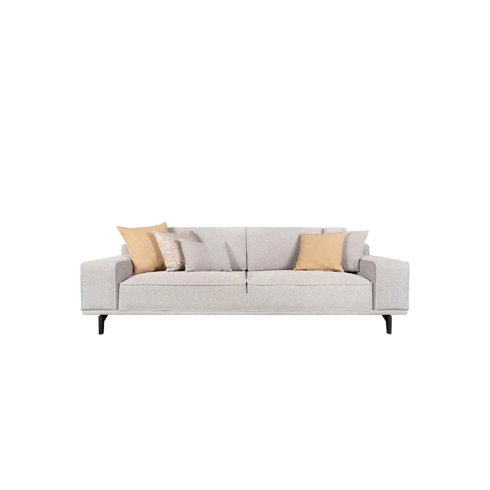 Диван Enza Home Viera, трёхместный, цвет серый, размер 250х100х84 см Диван Enza Home Viera, трёхместный, цвет серый, размер 250х100х84 см