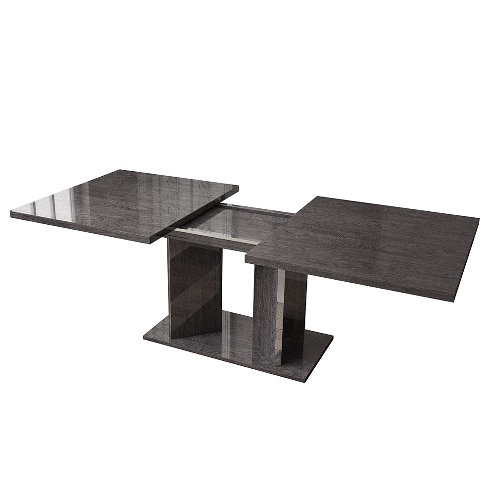 Стол обеденный Status Sarah Grey Birch, раздвижной, цвет серый, 180(225/270)x104x76 см (SADGRTA03)SADGRTA03
