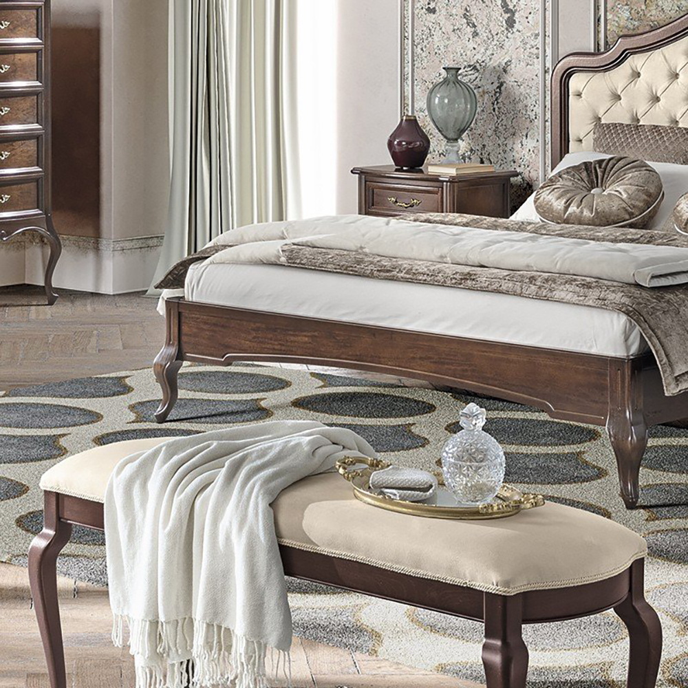 Кровать Camelgroup Verdi Noce, 180х200 см, ткань Aquos 3 Cream (кат В), цвет: noce anticato, размер 193х214х135 (169LET.04NO)169LET.04NO Кровать Camelgroup Verdi Noce, 180х200 см, ткань Aquos 3 Cream (кат В), цвет: noce anticato, размер 193х214х135 (169LET.04NO)169LET.04NO