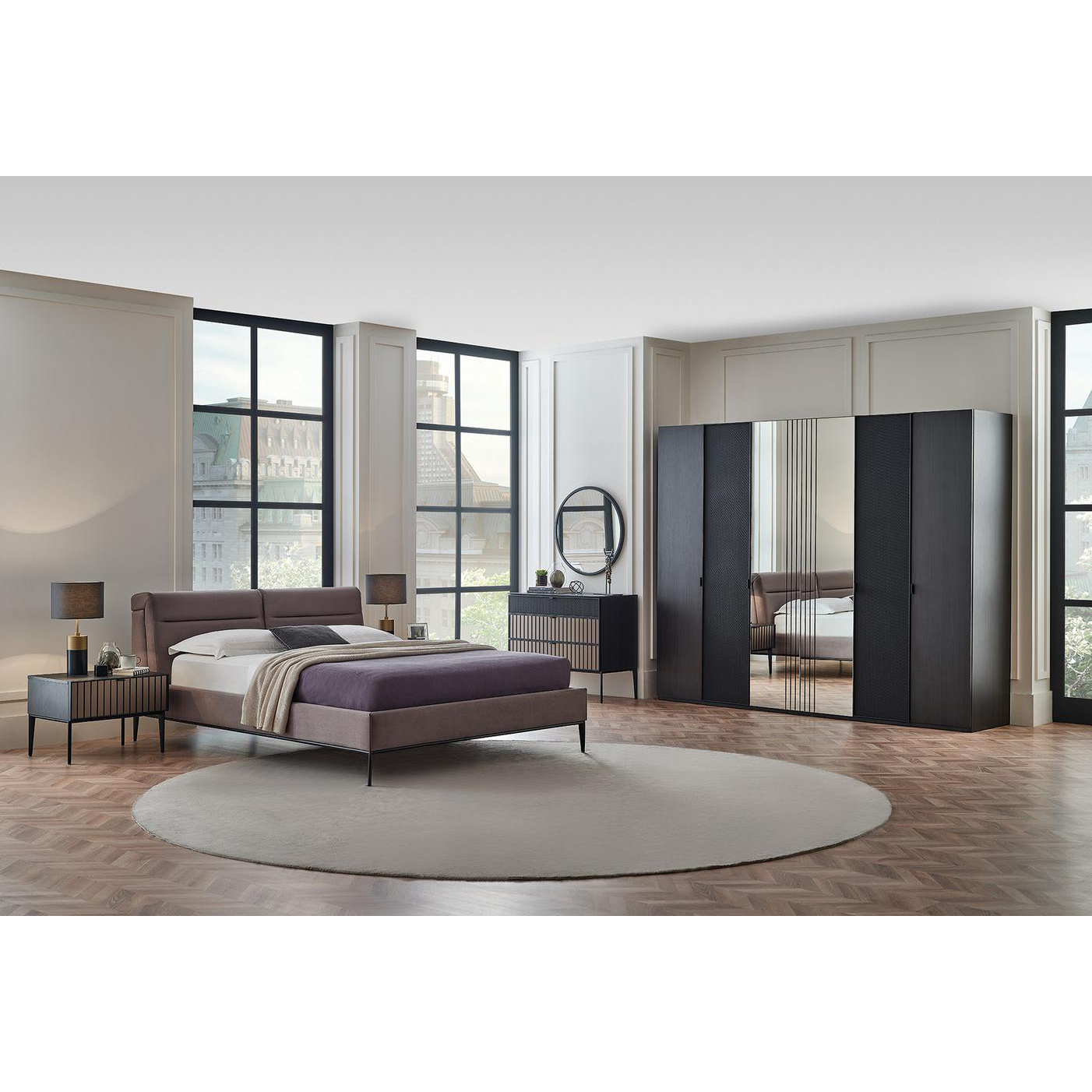 Кровать Enza Home Riga, двуспальная, с подъемным механизмом, 160х200 см