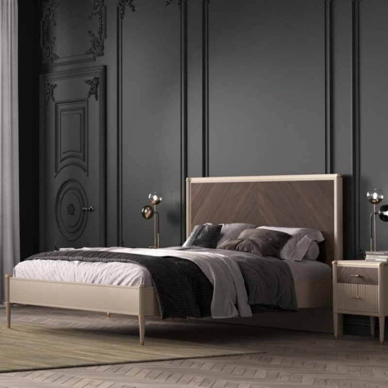 Кровать Timber Венеция,180х200, цвет Меланж/Орех американский (Т-180/ML/NA)Т-180/ML/NA Кровать Timber Венеция,180х200, цвет Меланж/Орех американский (Т-180/ML/NA)Т-180/ML/NA