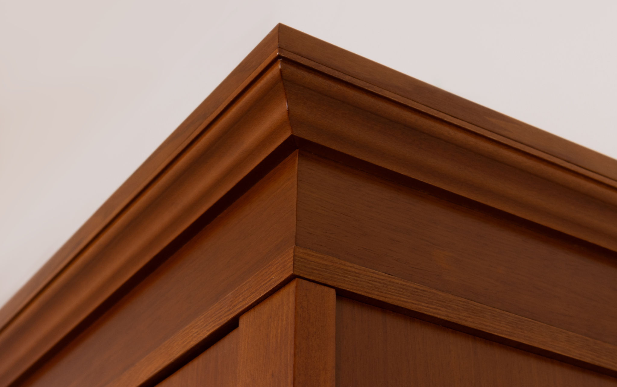 Шкаф книжный Валенсия, размер 71х40х218 см, цвет: черешня (M2009)M2009 Шкаф книжный Валенсия, размер 71х40х218 см, цвет: черешня (M2009)M2009