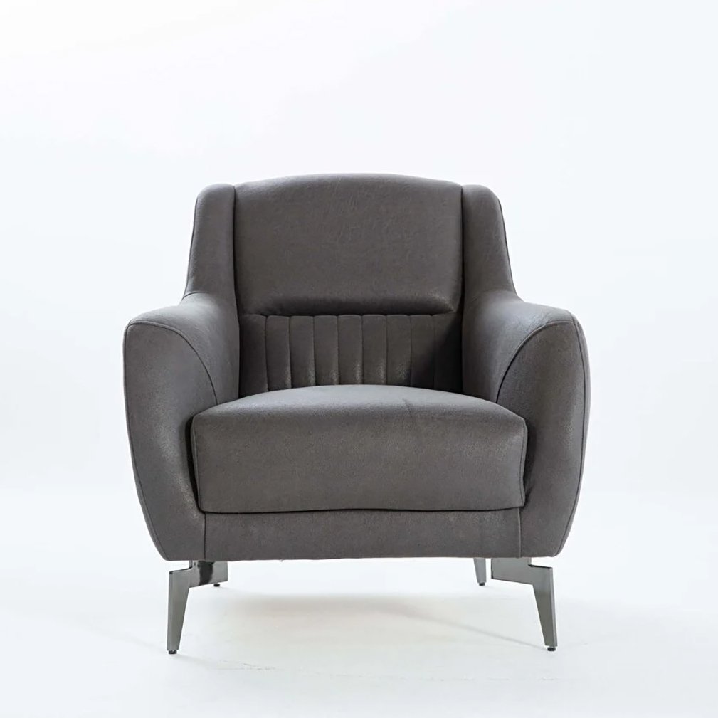 Кресло Bellona Fonte, цвет: антрацит, ножки- антрацит, размер 83х90х89 см (FONT-01S)FONT-01S