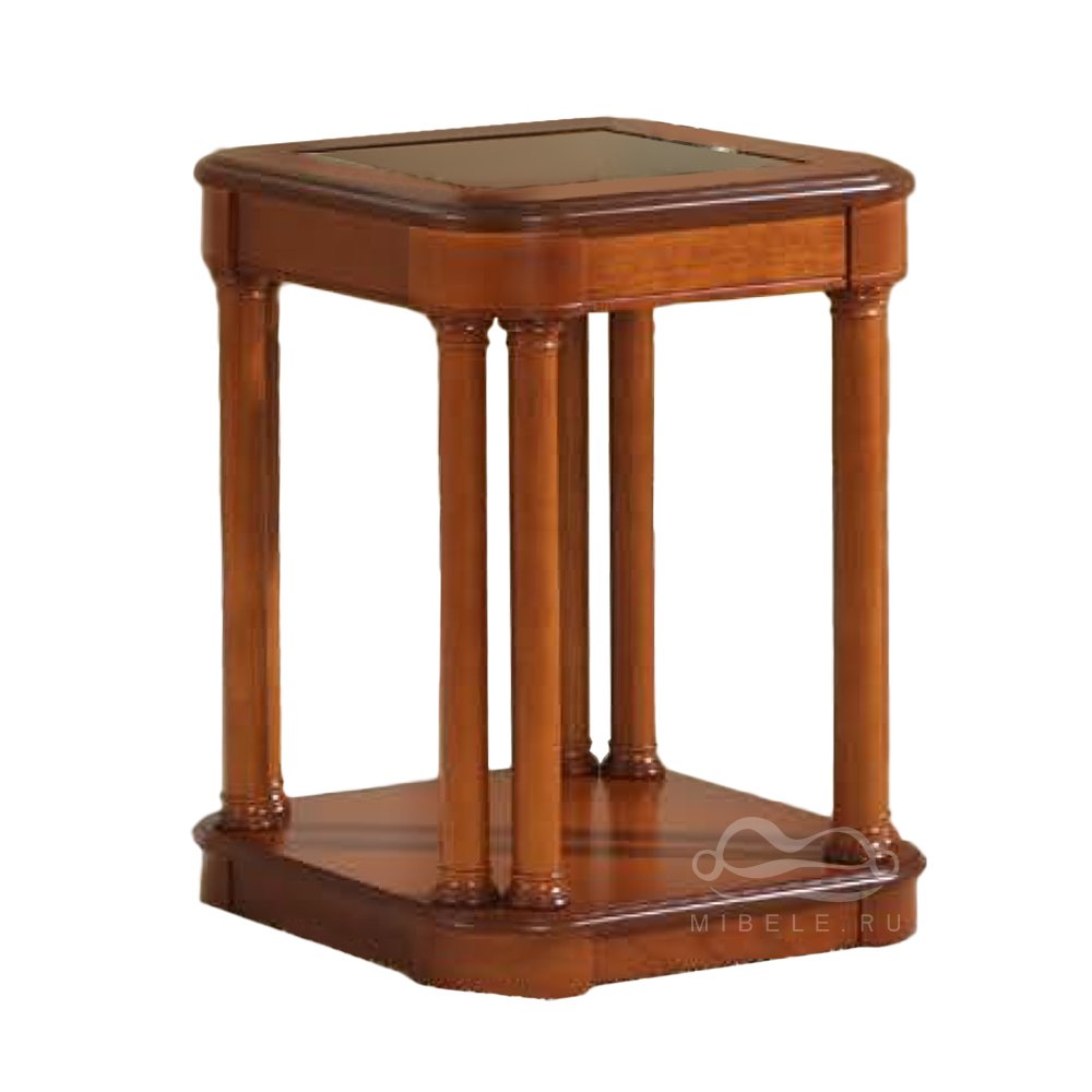 Стол журнальный Disemobel Classic, квадратный, цв.nogal-5, 50x50x70 см (92) (экспо)92