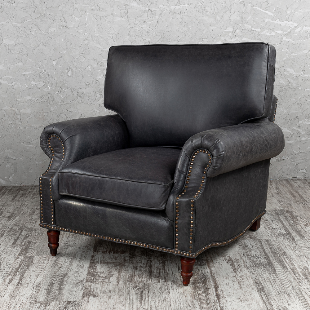 Кресло кожаное Gandy Aristokrat, размер 110х108х95 см (02140)02140