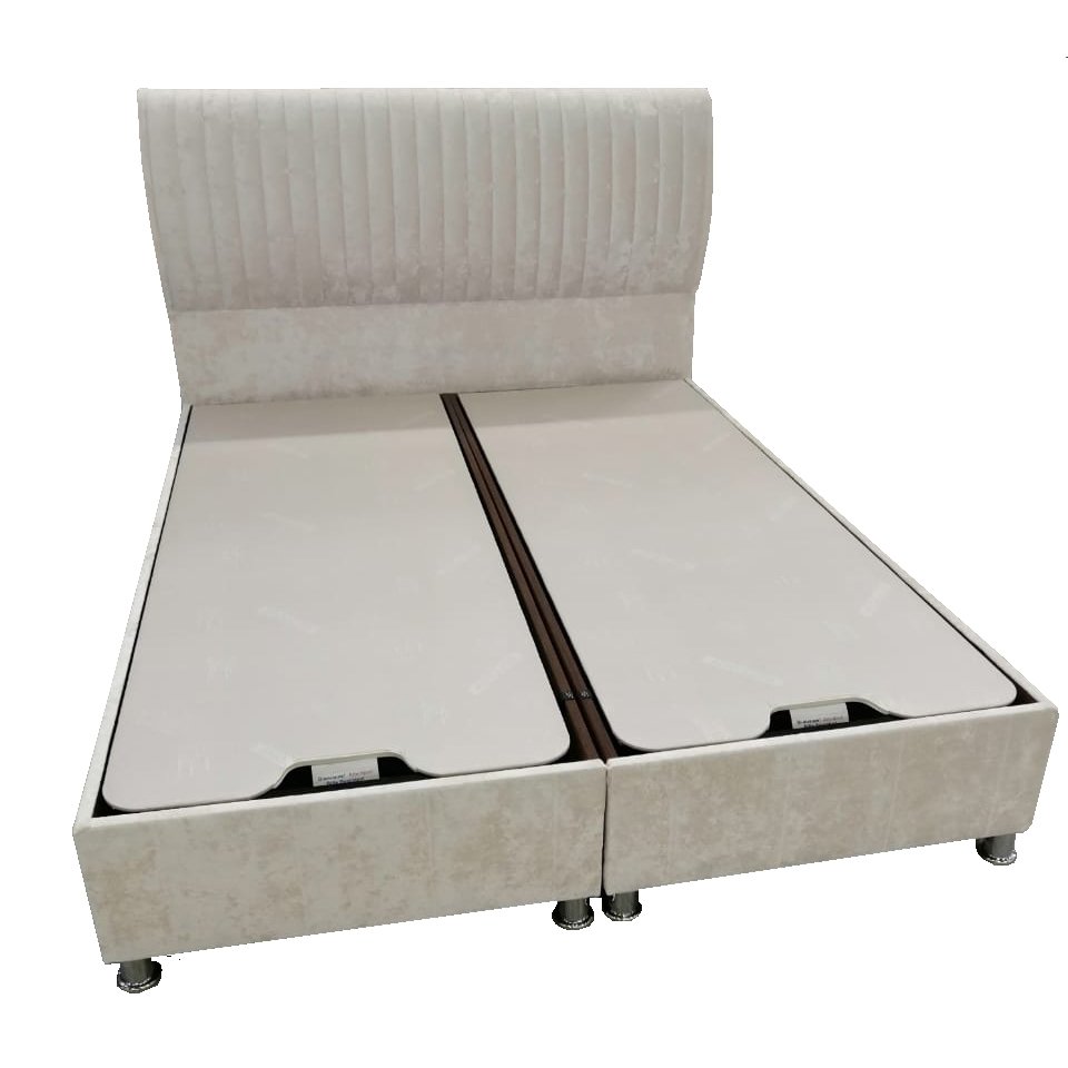 Кровать Bellona Valencia с мягким изголовьем, с подъемным механизмом, обивка: ткань: B1578VLNC-()+FERR-()x200