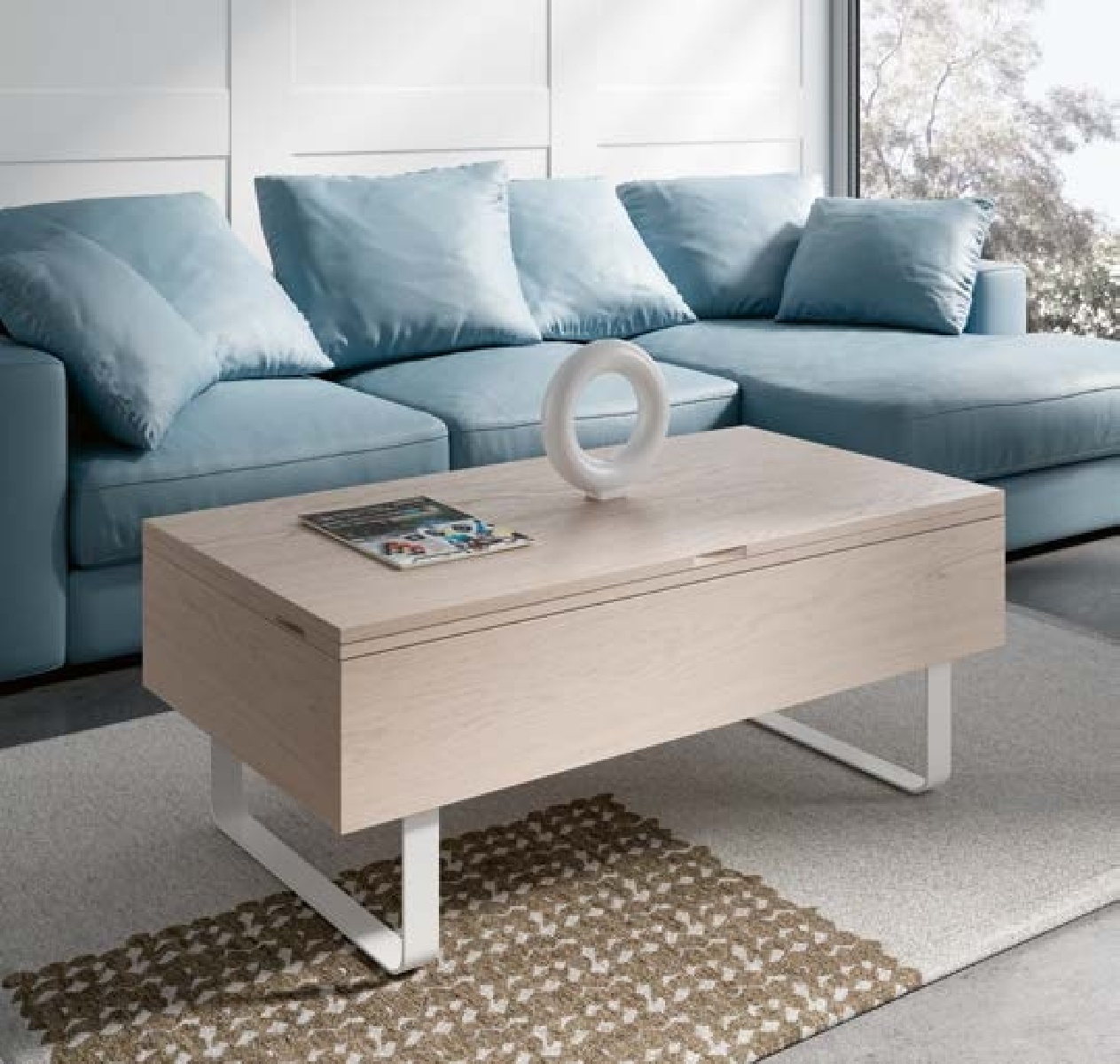 Стол обеденный Disemobel Kendra, прямоугольный, трансформер, 115х60х52, цвет Artico, ножка 3 (115х120х73 см) (4036)4036 Стол обеденный Disemobel Kendra, прямоугольный, трансформер, 115х60х52, цвет Artico, ножка 3 (115х120х73 см) (4036)4036