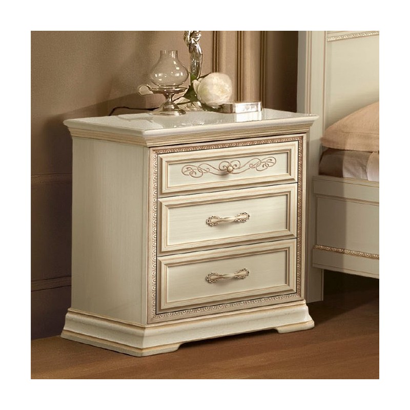 Тумба прикроватная Camelgroup Torriani Avorio, цвет: слоновая кость, 56x43x67 см (128CMN.01AV)128CMN.01AV Тумба прикроватная Camelgroup Torriani Avorio, цвет: слоновая кость, 56x43x67 см (128CMN.01AV)128CMN.01AV