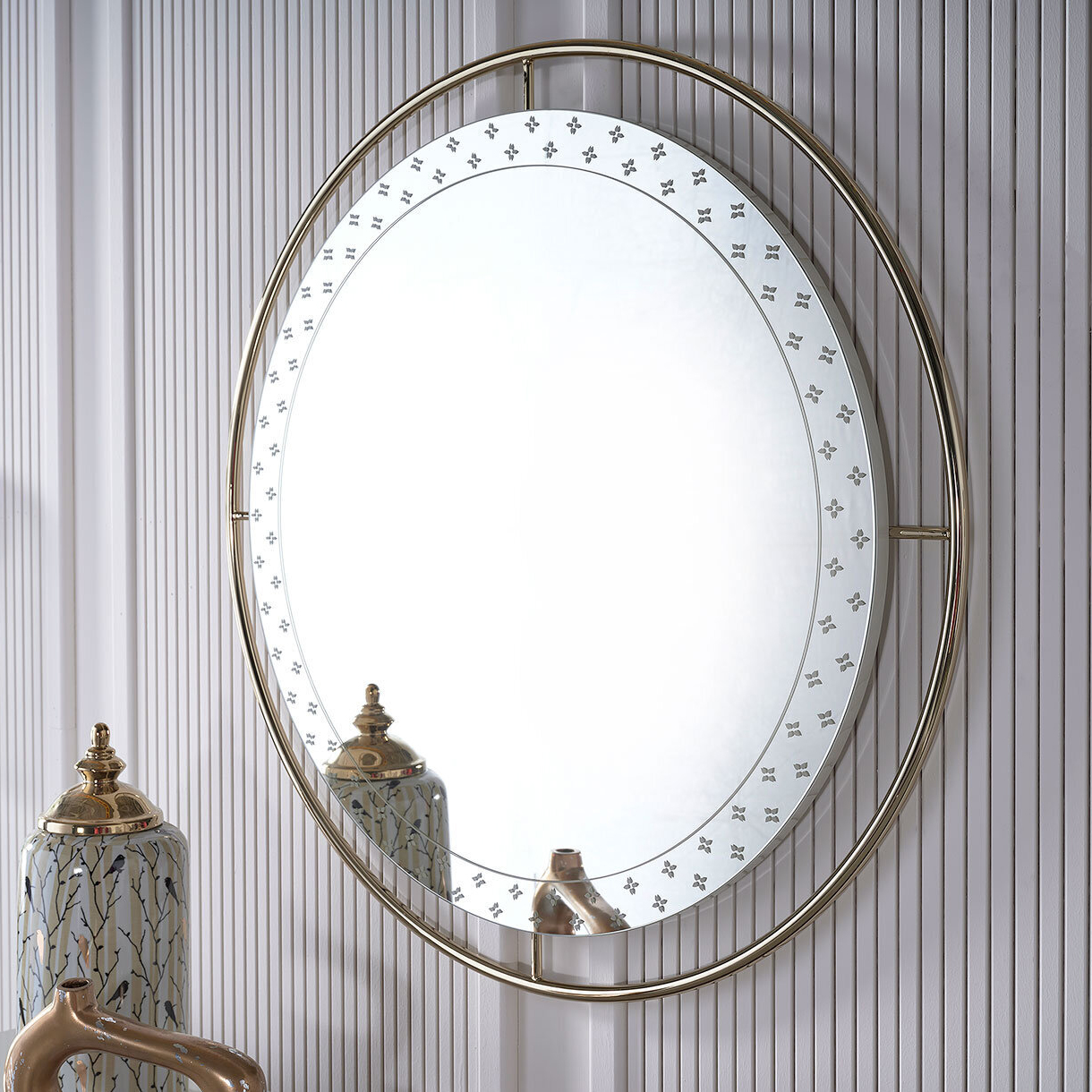 Зеркало Bellona Valesco, круглое, размер 74х74 см (VALS-24)VALS-24