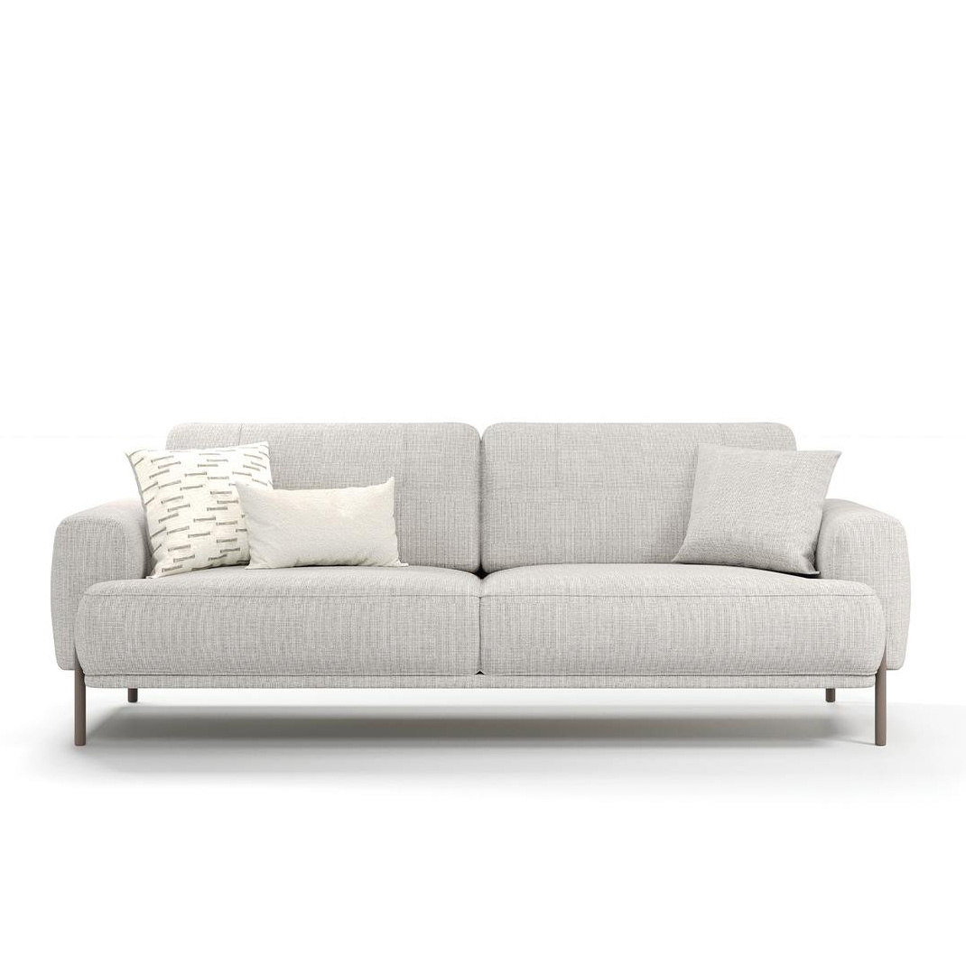 Диван-кровать Enza Home Varena, двухместный, ткань 55901 Light Grey, размер 208х98х85 см Диван-кровать Enza Home Varena, двухместный, ткань 55901 Light Grey, размер 208х98х85 см