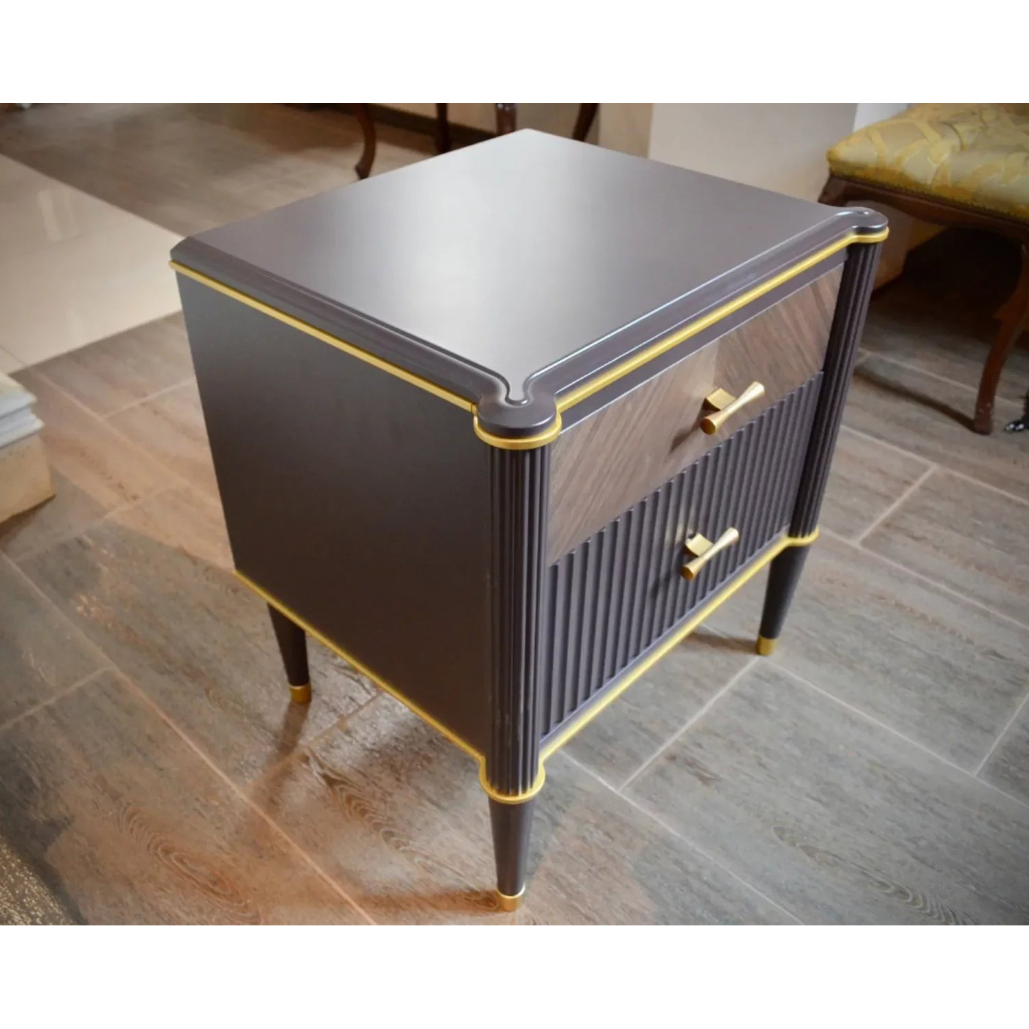 Комод высокий Timber Венеция, 70x45x127 см, цвет: Моккачино/Орех американский (Т-149/MO/NA)Т-149/MO/NA Комод высокий Timber Венеция, 70x45x127 см, цвет: Моккачино/Орех американский (Т-149/MO/NA)Т-149/MO/NA