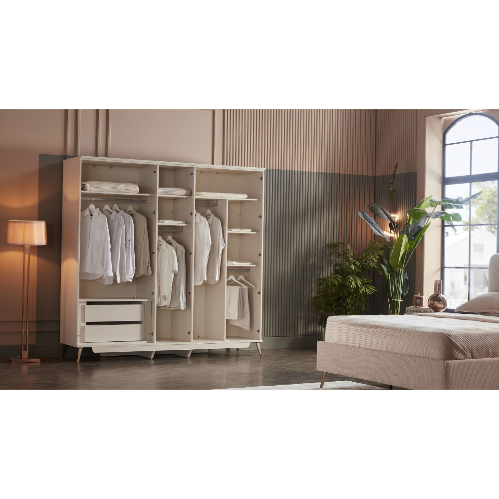 Шкаф 6-дверный Bellona Napoli, 270х61х219 см (NAPL-34)NAPL-34 Шкаф 6-дверный Bellona Napoli, 270х61х219 см (NAPL-34)NAPL-34