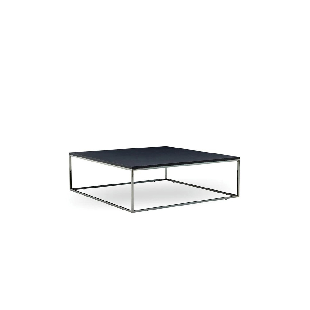 Стол журнальный чёрный Enza Home Legato, размер 110х110х35 см55556000000307 Стол журнальный чёрный Enza Home Legato, размер 110х110х35 см55556000000307